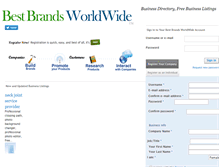 Tablet Screenshot of bestbrandsworldwide.com